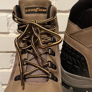 Men's Goodyear Tan Hiking Boots NWOB